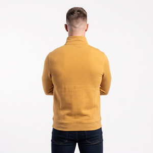 Moletom Masculino Liso com Capuz, Ajuste Regular, Jaqueta de Moletom 100% Algodão, Respirável, Secagem Rápida, para Esportes de Inverno e Uso Casual, Atacado - Product Image 4