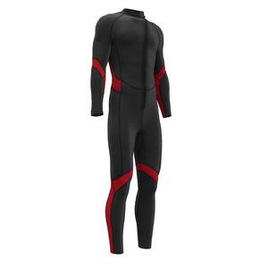 Combinaison de plongée intégrale unisexe à fermeture éclair sur la poitrine, manches longues imprimées, néoprène 0,5 mm-2,0 mm, col rond, color-block, imperméable, toutes saisons, adulte - Product Image 2