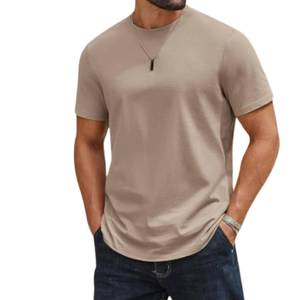 Camiseta para Hombre, Tejido de Algodón Ecológico, Sostenible, Transpirable, Duradera, Ropa Casual de Calle, Ropa de Verano, Fabricante de Marca Privada - Product Image 6