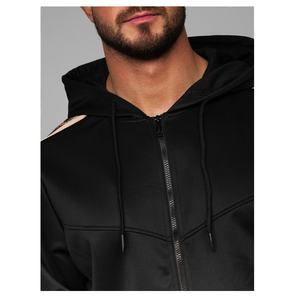 Vêtements de sport survêtements d'entraînement en polaire Gym Fitness Tech ensemble deux pièces pour hommes survêtement de jogging pour hommes - Product Image 6