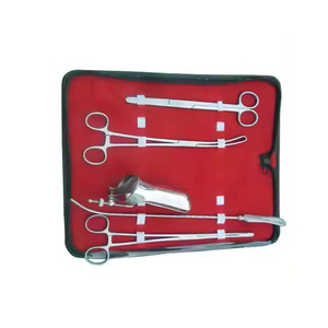 Kit d'insertion de DIU, ensemble d'instruments chirurgicaux gynécologiques pour l'insertion, le placement et l'examen professionnel des dispositifs intra-utérins - Product Image 3