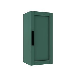 JOVI Mobile Bagno Sospeso da Parete Verde da 14 Pollici con Anta e Ripiano, Complementare per Mobili Bagno JODI - Product Image 1