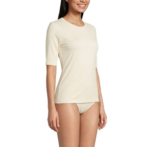 <b>Women</b> Short Sleeve Athletic Swim Top Rash Guard Sportswear Quick Drying <b>Beach</b> <b>Shirt</b> Custom Manufacturing - Product Image 6