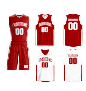 Conjunto de Uniforme de Baloncesto Personalizado con Logotipo para Hombre, Camiseta de Baloncesto Sublimada, Ropa Deportiva de Entrenamiento - Product Image 1