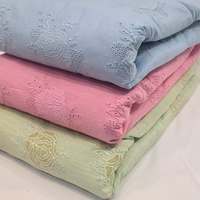 Vestidos de Novia de Encaje de Algodón Voile con Bordado de Diseño, Kurtis, Blusas, Dupatta, Ropa de Moda, Suministro para Exportación