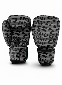 Custom Made Leopard Design Boxing <b>Gloves</b> PU Leather MMA Training Sparring <b>Gloves</b> Fitness Punching Bag Custom Logo Design <b>Gloves</b> - Product Image 3