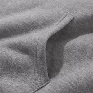Men's <b>Top</b> Trending Fashionable Warm 100% Cotton Winter Loose Solid Color Hooded Sweatshirts High Quality Thick Hoodies - Product Image 6