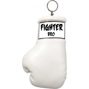 Mini porte-clés gant de boxe en cuir artificiel, accessoire de voiture, cadeau MMA, porte-clés personnalisé, style tendance - Product Image 2