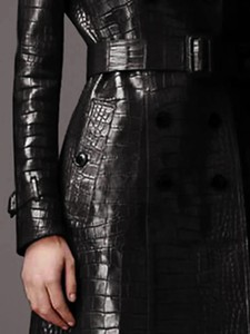 Manteaux longs en cuir de vachette très demandés, vestes en peau de mouton tendance pour l'hiver, manteaux longs classiques en cuir véritable pour femmes, vente en gros - Product Image 4