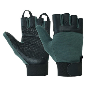 Wheelchair Gloves Unisex Full Thumb Lightweight Half Finger Non-Slip for Gym Outdoor Sports Active Lifestyles Boosting Comfort - Product Image 1