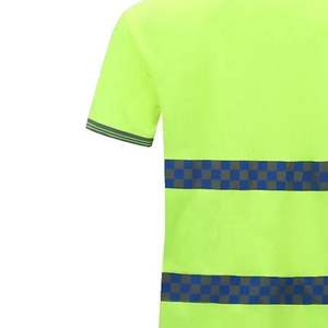 เสื้อโปโลสะท้อนแสงขายส่งปี 2026 ชุดทำงานผู้ชายสำหรับงานก่อสร้าง โลโก้และขนาดสั่งทำได้ สวมใส่สบาย ป้องกันภัย ปลอดภัย - Product Image 5
