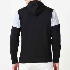 Heavyweight Winter Hoodie for Men Basics Cotton Blended <b>Washed</b> Drop Shoulder Pullover Fleece Pocket Custom Pattern Streetwear - Product Image 2