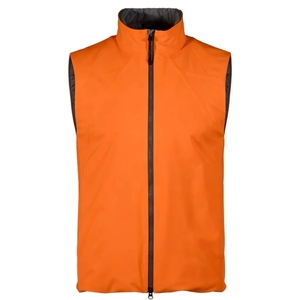 Gilet zippé à col montant pour homme, coupe-vent, décontracté, couleur unie, en polyester, style printemps, respirant - Product Image 5