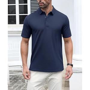 Nouveaux polos personnalisés pour hommes, vente en gros, vêtements décontractés et d'extérieur, 100% coton, polos pour hommes en vente à prix abordable - Product Image 6