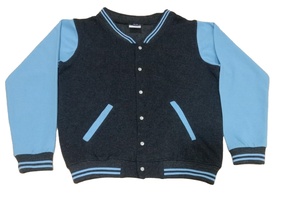 High Quality Custom Chenille Embroidery Front <b>Letter</b>-print Eco-Friendly Breathable Fleece Lining Varsity <b>Jacket</b> Baseball/Soccer - Product Image 2