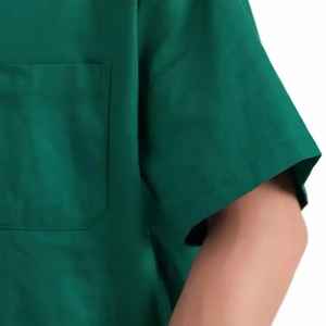Uniformes Médicos Personalizados, Uniformes de Hospital, Uniformes de Enfermería, Top de Manga Corta, Traje de Enfermería, Corte Ajustado y Elástico - Product Image 5