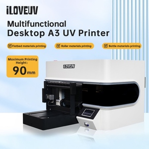 Impresora UV de Escritorio con Función de Impresión en Cilindros de 25-80 mm de Diámetro, Cabezal Epson I3200-U1 - Product Image 5