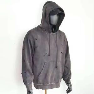Multi-pockets style Distressed Hoodies for Women High Quality Trendy Daily Wear Perfect Warm Windproof Women Distressed Hoodies - Product Image 4