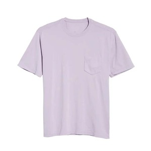Cotton Polyester and Rayon Crew Neck <b>T</b>-<b>Shirt</b> <b>with</b> Front <b>Pocket</b> Printed Pattern - Product Image 5