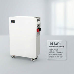 Sistema de Almacenamiento de Energía Doméstico Todo en Uno LiFePO4 de 51.2V 16kWh, Batería de 314Ah + Inversor Solar Híbrido de 5kW 230V CAN RS485 - Product Image 3