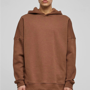 <b>Men</b> Custom Embroidery Heavyweight Loose Fit Hoodies New Design Oversized Stylish Distressed Hoodie with Front Pocket - Product Image 6