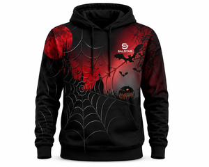 Sudadera con Capucha Unisex para Halloween |   Sudadera con Capucha Personalizada con Estampado de Calavera de Calabaza Gótica |   Felpa de Algodón Premium - Product Image 3