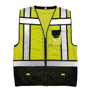 Chaleco Reflectante de Último Diseño a Precio Razonable, Chaleco de Seguridad Reflectante Negro, Traje de Trabajo, Chaleco de Seguridad - Product Image 3