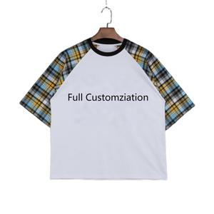 เสื้อยืดโอเวอร์ไซส์ 300 กรัม ผ้าคอตตอน 100% สไตล์วินเทจ ทรงครอป สำหรับผู้ชาย สตรีทแวร์ ปักลาย апплика ทรงบ็อกซี่ ไซส์ 220 - Product Image 5