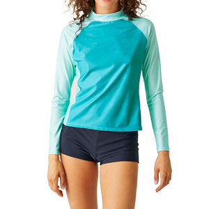 Best Logo Breathable Quick Dry Full Printed Full Sleeves Women <b>MMA</b> <b>Rash</b> <b>Guard</b> Custom Sublimation Design Custom Sizes Wholesale - Product Image 1