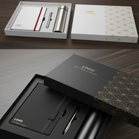 CARDSILK Pabrik OEM Menyediakan Set Hadiah Bisnis Kantor Perusahaan Logo Kustom Barang Promosi Mewah Souvenir Bisnis Kantor