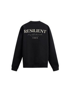 Sweat-shirt en coton à col rond et épaules tombantes avec imprimé au dos, coupe classique, léger, en molleton, pour homme, idéal pour l'hiver - Product Image 1