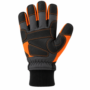 Gants de travail en cuir résistants pour la soudure, protection thermique, gants de sécurité renforcés, OEM - Product Image 2