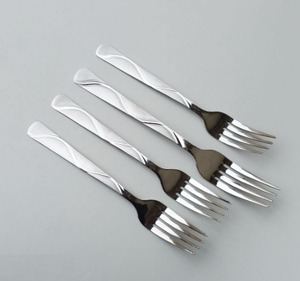 Customised Handmade Gold Deer Head Handle Stainless Steel Fruit Fork Home Kitchenware <b>Table</b> Decorative Manufacturer From India - Product Image 2