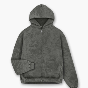 Acid Wash <b>Men</b> Hoodies Featuring Clean Streetwear Design With Vintage Wash For Subtle Stylish - Product Image 1