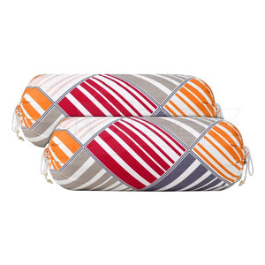 Luxury Bolster Pillow <b>Cover</b> with Soft Fabric Customizable Colors & Sizes Eco-Friendly for Home Bedroom <b>Sofa</b> Bedding - Product Image 2