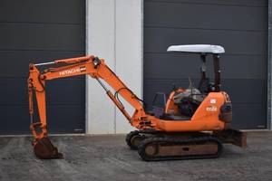 Mini-excavatrice Hitachi EX22 de 2,2 tonnes, excavatrice compacte sur chenilles, pelle hydraulique pour la construction, l'agriculture et l'aménagement paysager - Product Image 2