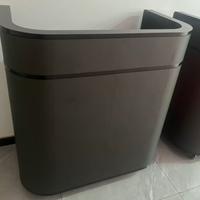 Écran LED d'intérieur P2.5 incurvé pour cabine DJ, 7680Hz HDR10+, haute luminosité, affichage couleur pleine pour comptoir d'accueil
