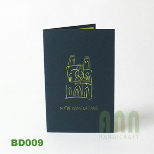 งานฝีมือ ANN ผลิตในเวียดนาม กระดาษคุณภาพสูง งานแฮนด์เมด ภาพสามมิติแบบป๊อปอัพ ทิวทัศน์วันขอบคุณพระเจ้าของญี่ปุ่น ของที่ระลึก ปั๊มร้อน บัตรอวยพร - Product Image 4
