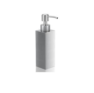 <b>Silver</b> Solid Marble Soap Dispenser for Kitchen & Bathroom Pump Bottle for Dish Soap Hand Soap <b>Shampoo</b> <b>Conditioner</b> - Product Image 1