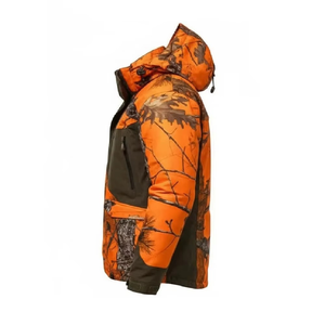 Veste de chasse unisexe en softshell camouflage légère GRACE SIGN GS-HW, nouvelle conception, qualité supérieure, chaude pour l'hiver - Product Image 4