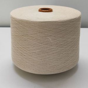 Fil de coton peigné compact de qualité export 100% coton NE 16s/1 pour le tricot et le tissage - Product Image 3