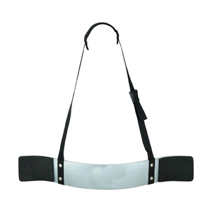 Appareil de fitness robuste en acier pour musculation, modèle Arm Blaster, avec revêtement en caoutchouc et couleurs personnalisables - Product Image 6