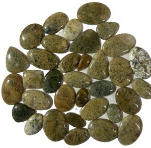 Pierre de cristal d'agate de mousse rose naturelle de qualité AAA + galet lisse pour la guérison ésotérique récupération du plaisir pierre précieuse polie en vrac - Product Image 4