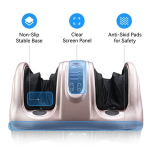 Massaggiatore Premium per Piedi, Caviglie, Polpacci e Gambe con Massaggio Profondo e Rullante, Telecomando per Alleviare il Dolore - Product Image 3