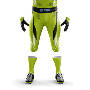 Nouvelle arrivée, uniforme de football américain ajusté, vêtements de sport personnalisés, uniforme de football américain de haute qualité à manches courtes - Product Image 5