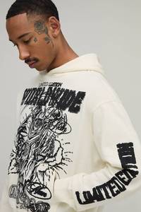 <b>Custom</b> Men's Screen Printing Sweatshirt Breathable Eco-Friendly Premium Soft Cotton Fleece Casual Men's Pullover Hoodie OEM - Product Image 3
