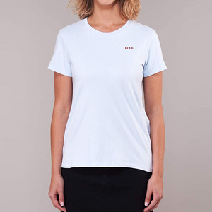 T-shirt classique pour femme, coupe droite, longueur standard, élégant, décontracté, à manches courtes, haut tendance / T-shirt femme longueur standard, mode 2026 - Product Image 1