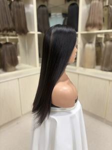 Pelucas de Cabello Humano 100% Virgen, Largas, con Frente de Encaje Suizo HD, sin Pegamento, Transpirables, de Aspecto Natural, al por Mayor - Product Image 2