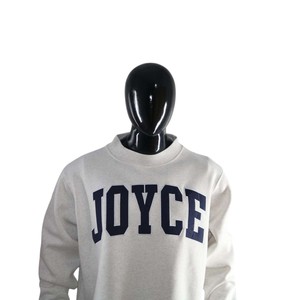 Sweat-shirt à col rond imprimé Joyce pour femme, 100% coton tricoté, manches longues, style automne - Product Image 2