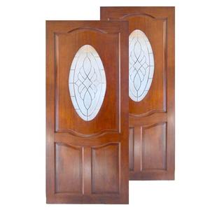 Porte en bois massif teck acajou bois de Durian portes en bois massif pour portes en verre maison hôtel accessoires 11 - Product Image 5